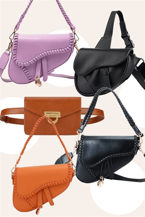 white dior saddle bag dupe|christian dior look alike bags.